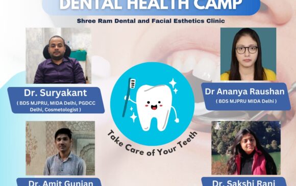 Notice for Dental Health Camp.